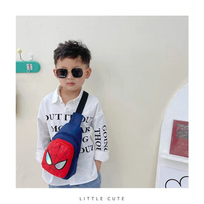 Spiderman Shoulder Bag - High Capacity Unisex Messenger Bag for Kids - ZOOMNSTORE
