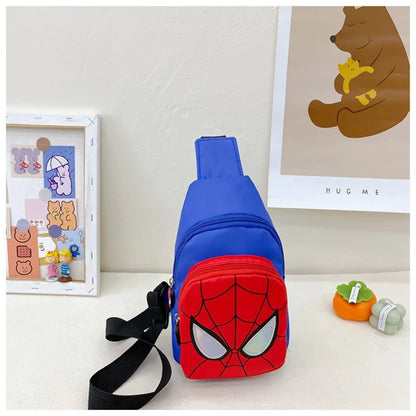 Spiderman Shoulder Bag - High Capacity Unisex Messenger Bag for Kids - ZOOMNSTORE