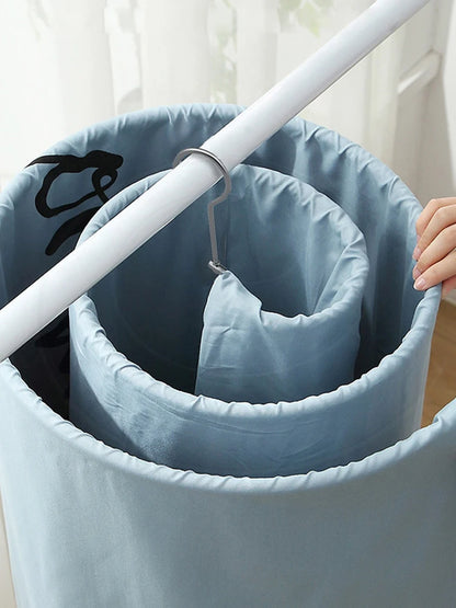 Spiral Clothes Hanger - Durable Stainless Steel Rotating Drying Rack for Quilts & Bed Sheets - ZOOMNSTORE