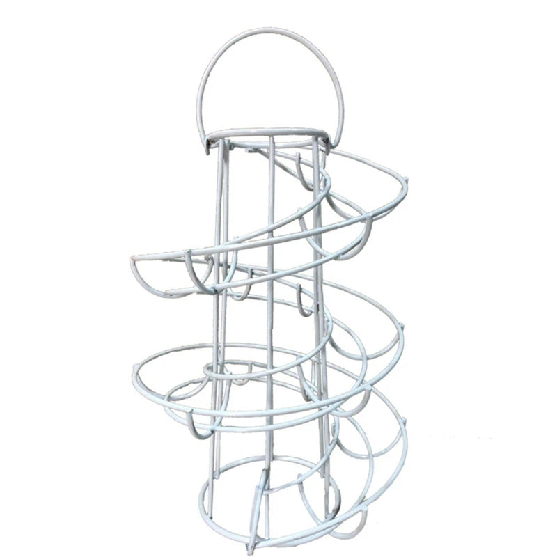 Egg Skelter Spiral Rack - Deluxe Egg Storage Dispenser - ZOOMNSTORE