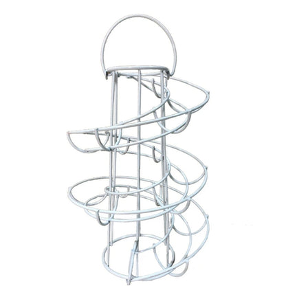 Egg Skelter Spiral Rack - Deluxe Egg Storage Dispenser - ZOOMNSTORE