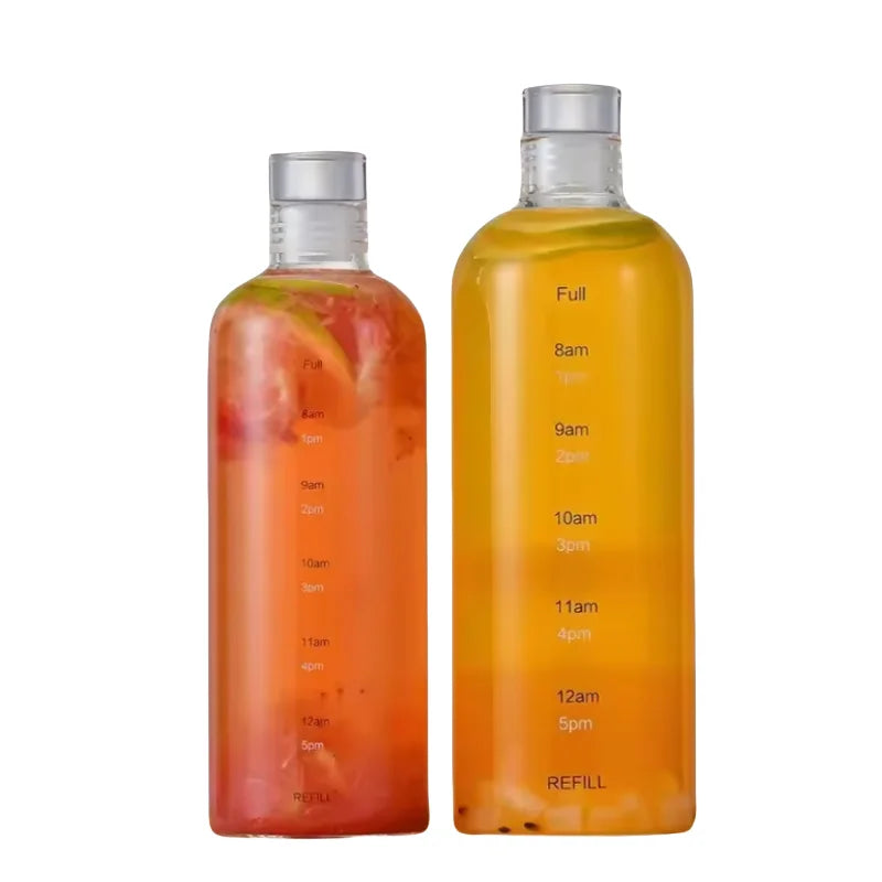 Sport Water Bottle | Reusable 500ML/750ML Plastic Water Container With Lid & Couple Design - ZOOMNSTORE