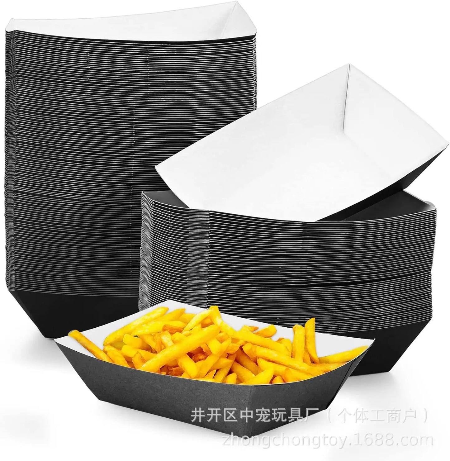 Sports Themed Party Snack Trays - Disposable Paper Food Boats for Soccer Rugby Football Baseball and Basketball Celebrations - ZOOMNSTORE