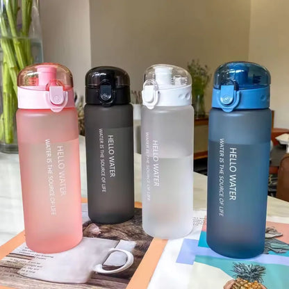 Sports Water Bottle – 780ml Portable Leakproof Transparent Gym Hydration Bottle - ZOOMNSTORE