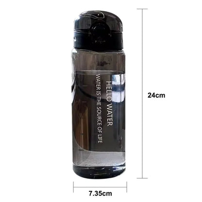 Sports Water Bottle – 780ml Portable Leakproof Transparent Gym Hydration Bottle - ZOOMNSTORE