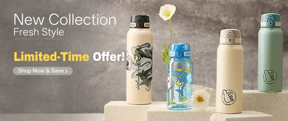 Sports Water Bottle - Leakproof Shaker Portable Gym Bottle | BPA Free Tritan Plastic - ZOOMNSTORE