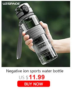 Sports Water Bottle - Leakproof Shaker Portable Gym Bottle | BPA Free Tritan Plastic - ZOOMNSTORE