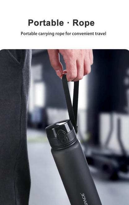 Sports Water Bottle - Leakproof Shaker Portable Gym Bottle | BPA Free Tritan Plastic - ZOOMNSTORE