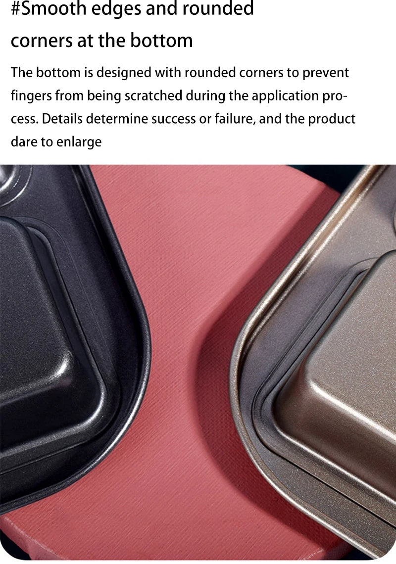 Square Cake Mold - 12 Grid Baking Pan Non-Stick Mini Bread Pan Oven Safe Tray - ZOOMNSTORE