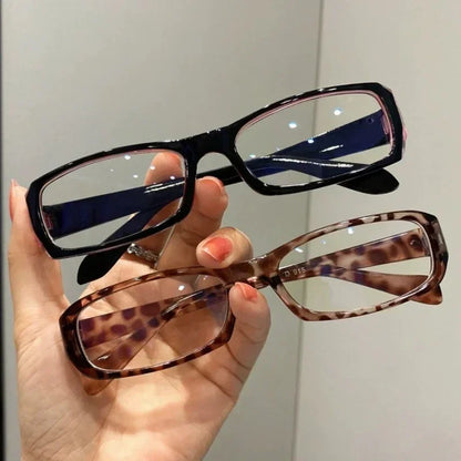 Square Frame Glasses - Retro Harajuku Style Blue Light Reading Eyeglasses - ZOOMNSTORE