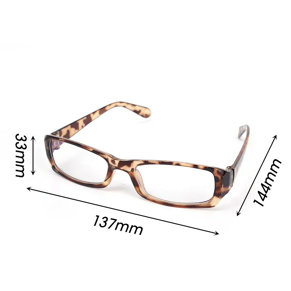 Square Frame Glasses - Retro Harajuku Style Blue Light Reading Eyeglasses - ZOOMNSTORE