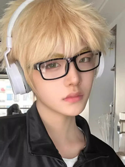 Square Frame Glasses - Retro Harajuku Style Blue Light Reading Eyeglasses - ZOOMNSTORE