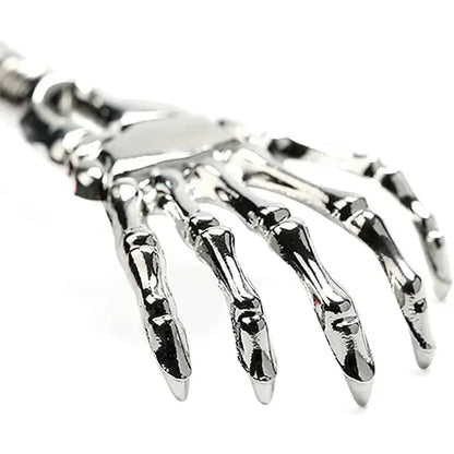 Stainless Steel Back Scratcher | Portable Telescoping Scratch Tool For Itch Relief & Back Care - ZOOMNSTORE