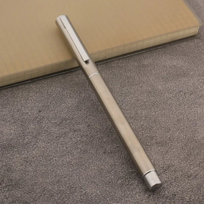 Stainless Steel Calligraphy Fountain Pen - Darleston Flourish Ink Pen for Office and School Supplies - ZOOMNSTORE