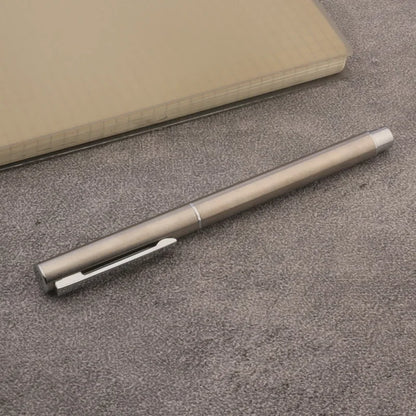 Stainless Steel Calligraphy Fountain Pen - Darleston Flourish Ink Pen for Office and School Supplies - ZOOMNSTORE