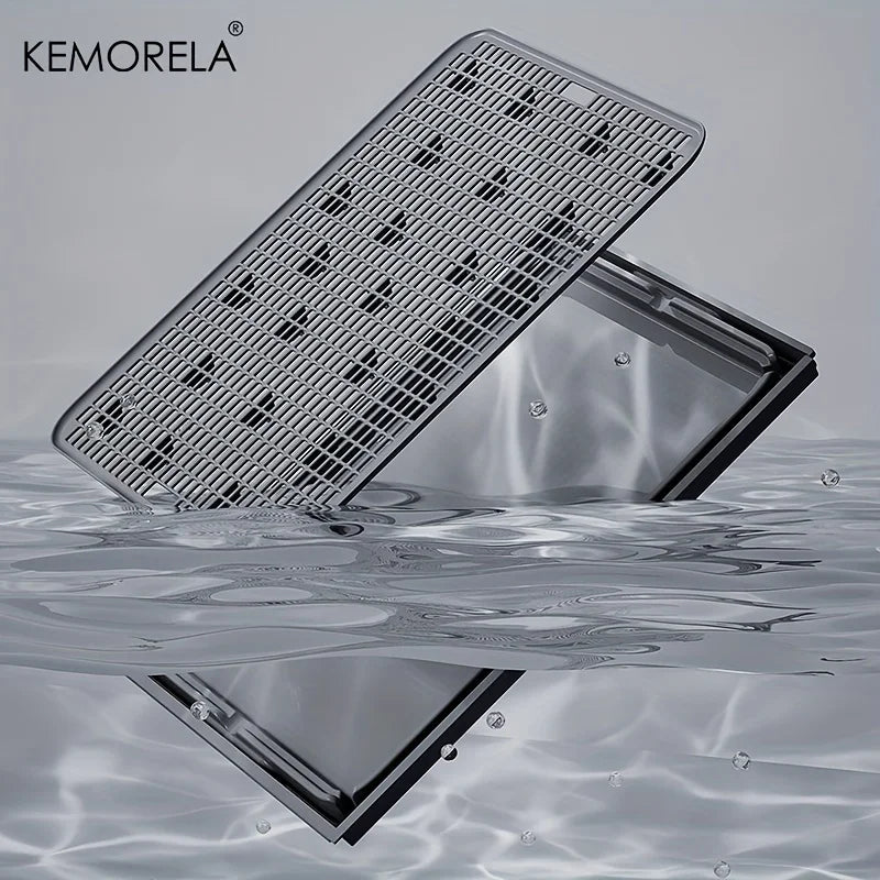 Extra Large Stainless Steel Enclosed Cat Litter Box with Lid - Leak-Proof High-Sided Litter Pan - ZOOMNSTORE