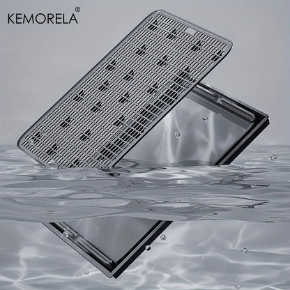 Extra Large Stainless Steel Enclosed Cat Litter Box with Lid - Leak-Proof High-Sided Litter Pan - ZOOMNSTORE