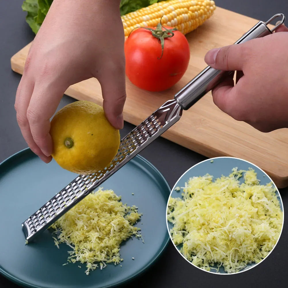 1PC Thickened Stainless Steel Cheese Planer Multifunctional Cheese Planer Vegetable Planer Lemon Planer Kitchen Tool Planer - ZOOMNSTORE