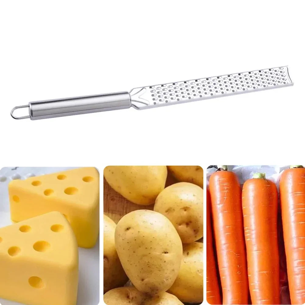 1PC Thickened Stainless Steel Cheese Planer Multifunctional Cheese Planer Vegetable Planer Lemon Planer Kitchen Tool Planer - ZOOMNSTORE