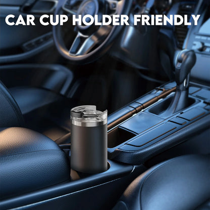 Stainless Steel Coffee Tumbler with Straw - Portable Travel Mug 1620oz - ZOOMNSTORE