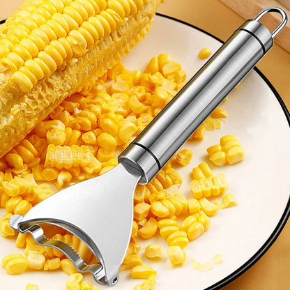 Stainless Steel Corn Peeler - Corn Stripper Cutter & Cob Shaver Tool - ZOOMNSTORE