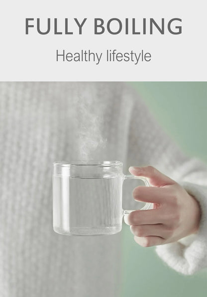 Stainless Steel Electric Kettle 1.2L - 1500W Quick Heating Cordless Tea Pot - ZOOMNSTORE