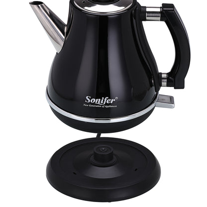 Stainless Steel Electric Kettle 1.2L - 1500W Quick Heating Cordless Tea Pot - ZOOMNSTORE