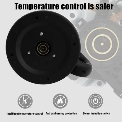 Stainless Steel Electric Kettle 1.8L - 220V Durable Rust Resistant Kettle with Auto Shut-Off - ZOOMNSTORE