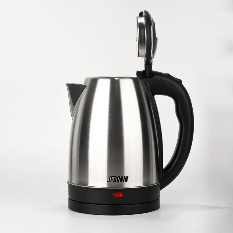 Stainless Steel Electric Kettle 1.8L - 220V Durable Rust Resistant Kettle with Auto Shut-Off - ZOOMNSTORE
