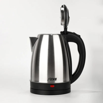 Stainless Steel Electric Kettle 1.8L - 220V Durable Rust Resistant Kettle with Auto Shut-Off - ZOOMNSTORE