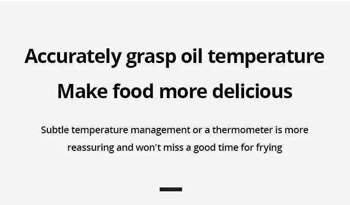 Stainless Steel Oil Fryer Thermometer with Cover - Small Oil Saving Pan for French Fries - ZOOMNSTORE