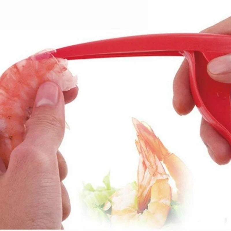 Kitchen Appliance Stainless Steel Shrimp Peeler Prawn Peeler Line Cutter Cleaning Shrimp Line Fishing Lobster Peel Seafood Tools - ZOOMNSTORE