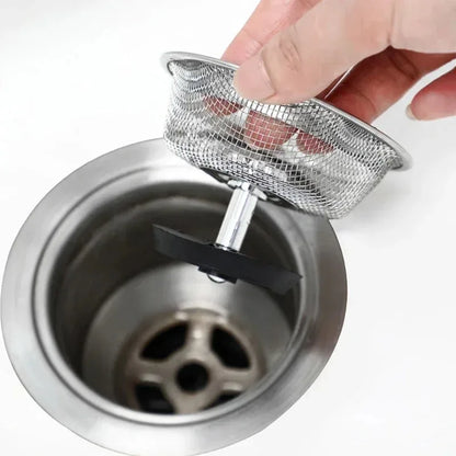 Stainless Steel Sink Filter – Kitchen & Bathroom Drain Strainer Mesh Basket - ZOOMNSTORE