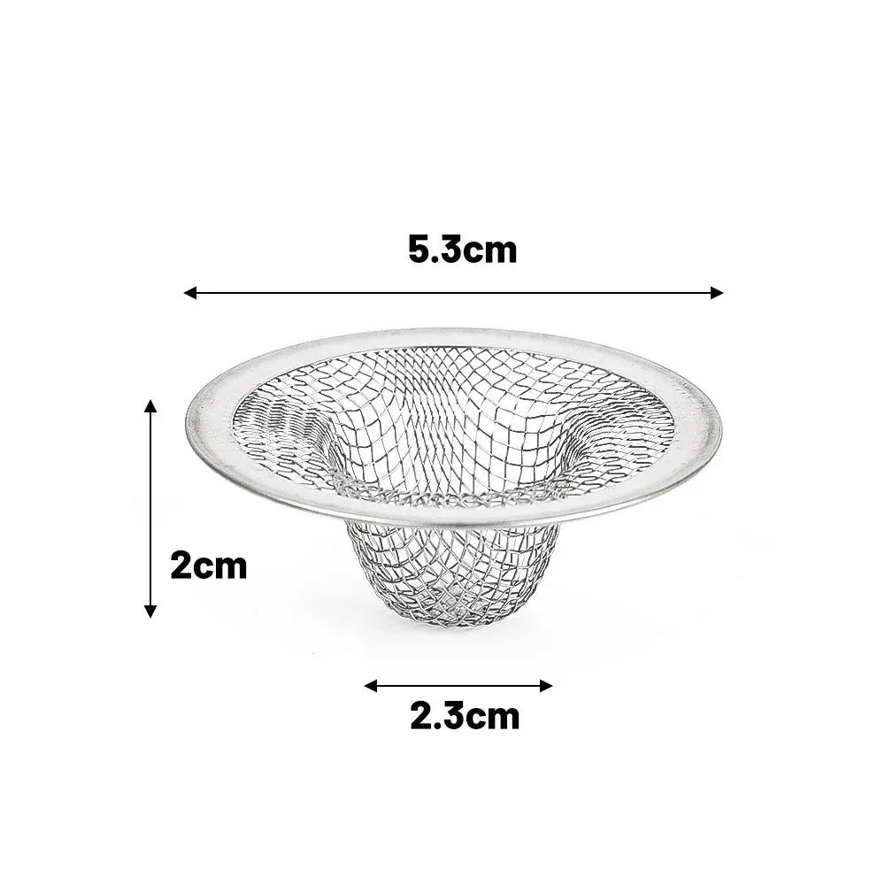 Stainless Steel Sink Filter – Kitchen & Bathroom Drain Strainer Mesh Basket - ZOOMNSTORE