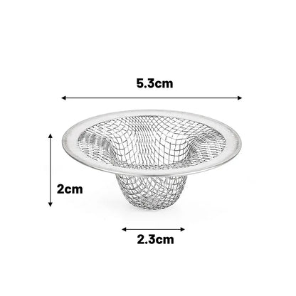 Stainless Steel Sink Filter – Kitchen & Bathroom Drain Strainer Mesh Basket - ZOOMNSTORE