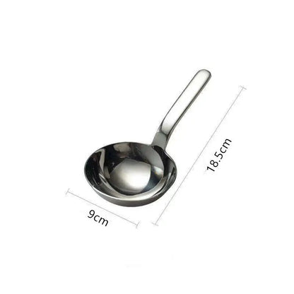 Stainless Steel Soup Ladle – Large Deep Soup Spoon With Comfortable Grip Handle - ZOOMNSTORE