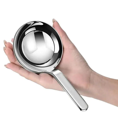 Stainless Steel Soup Ladle – Large Deep Soup Spoon With Comfortable Grip Handle - ZOOMNSTORE