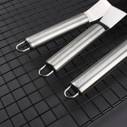 Stainless Steel Icing Spatula Set - 681012 Inch Cake Decorating Tools - ZOOMNSTORE