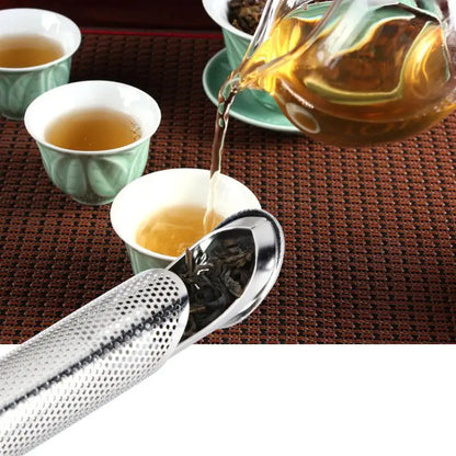 Stainless Steel Tea Infuser – Fine Mesh Loose Leaf Strainer | Reusable Tea Steeper - ZOOMNSTORE