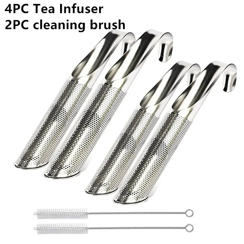 Stainless Steel Tea Infuser – Fine Mesh Loose Leaf Strainer | Reusable Tea Steeper - ZOOMNSTORE
