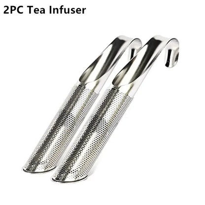 Stainless Steel Tea Infuser – Fine Mesh Loose Leaf Strainer | Reusable Tea Steeper - ZOOMNSTORE