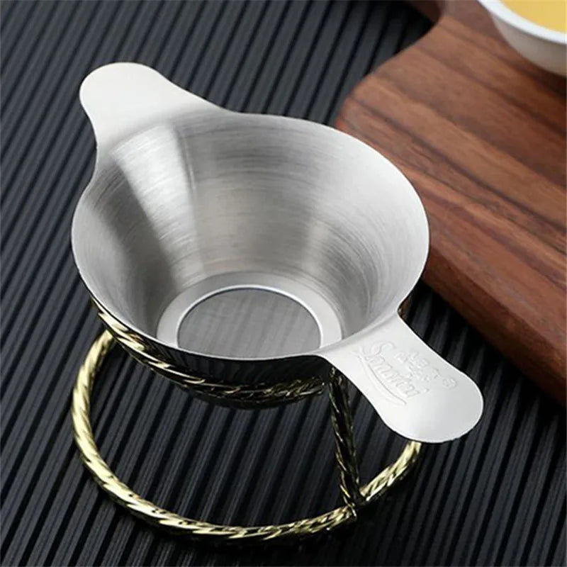 Stainless Steel Tea Infuser | Loose Leaf Tea Strainer & Fine Mesh Brewing Filter - ZOOMNSTORE