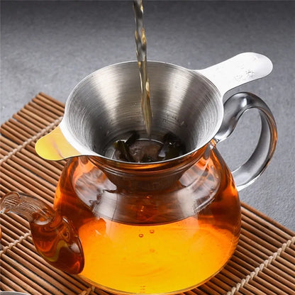 Stainless Steel Tea Infuser | Loose Leaf Tea Strainer & Fine Mesh Brewing Filter - ZOOMNSTORE