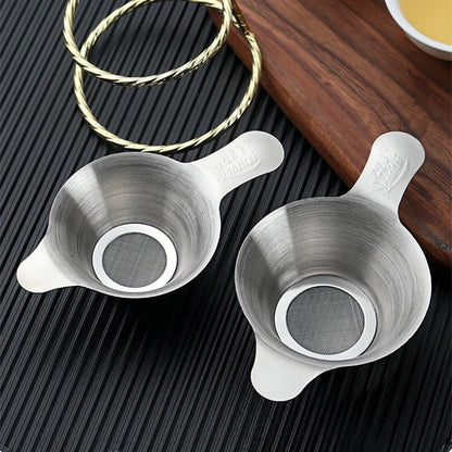 Stainless Steel Tea Infuser | Loose Leaf Tea Strainer & Fine Mesh Brewing Filter - ZOOMNSTORE