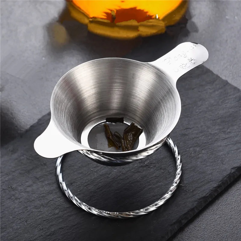 Stainless Steel Tea Infuser | Loose Leaf Tea Strainer & Fine Mesh Brewing Filter - ZOOMNSTORE