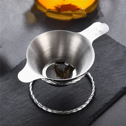 Stainless Steel Tea Infuser | Loose Leaf Tea Strainer & Fine Mesh Brewing Filter - ZOOMNSTORE