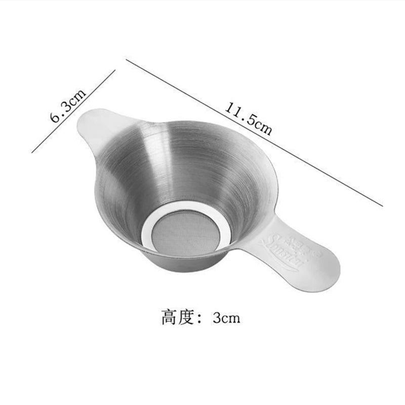 Stainless Steel Tea Infuser | Loose Leaf Tea Strainer & Fine Mesh Brewing Filter - ZOOMNSTORE