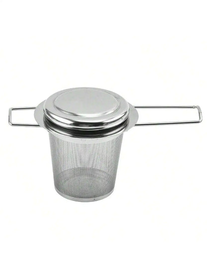 Stainless Steel Tea Infuser with Handle | Reusable Fine Mesh Tea Strainer Basket - ZOOMNSTORE