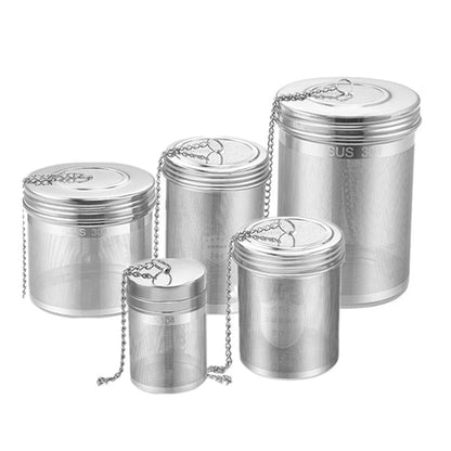 Stainless Steel Tea Strainer - 304 Mesh Filter Reusable Herbal Tea Infuser - ZOOMNSTORE