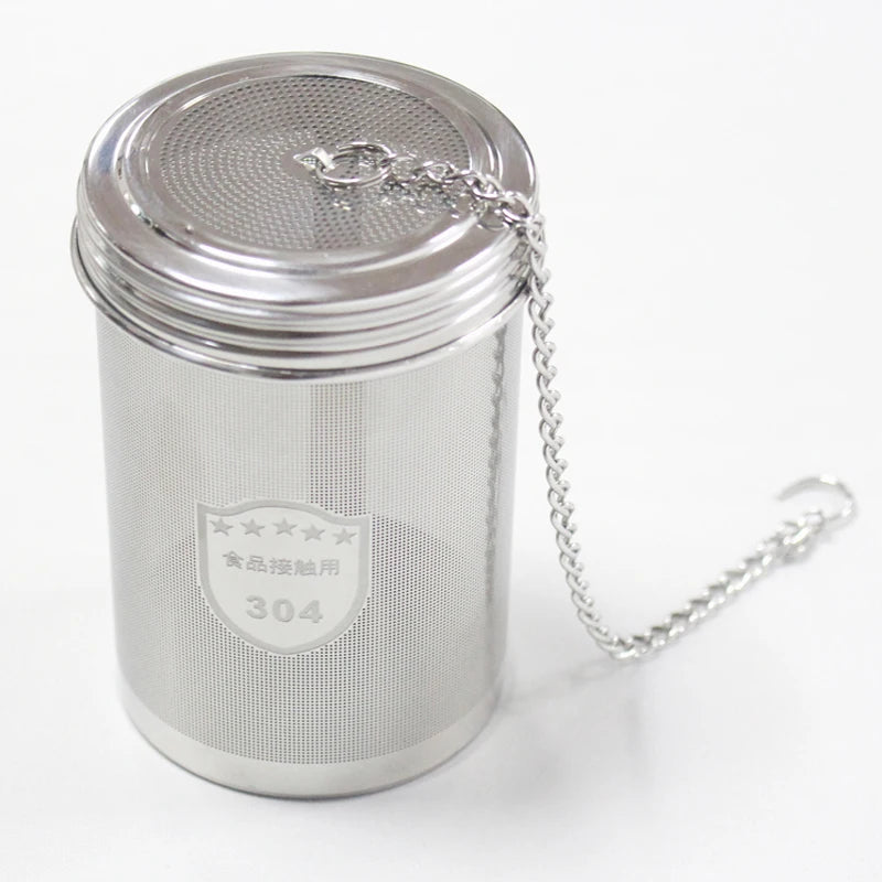 Stainless Steel Tea Strainer - 304 Mesh Filter Reusable Herbal Tea Infuser - ZOOMNSTORE